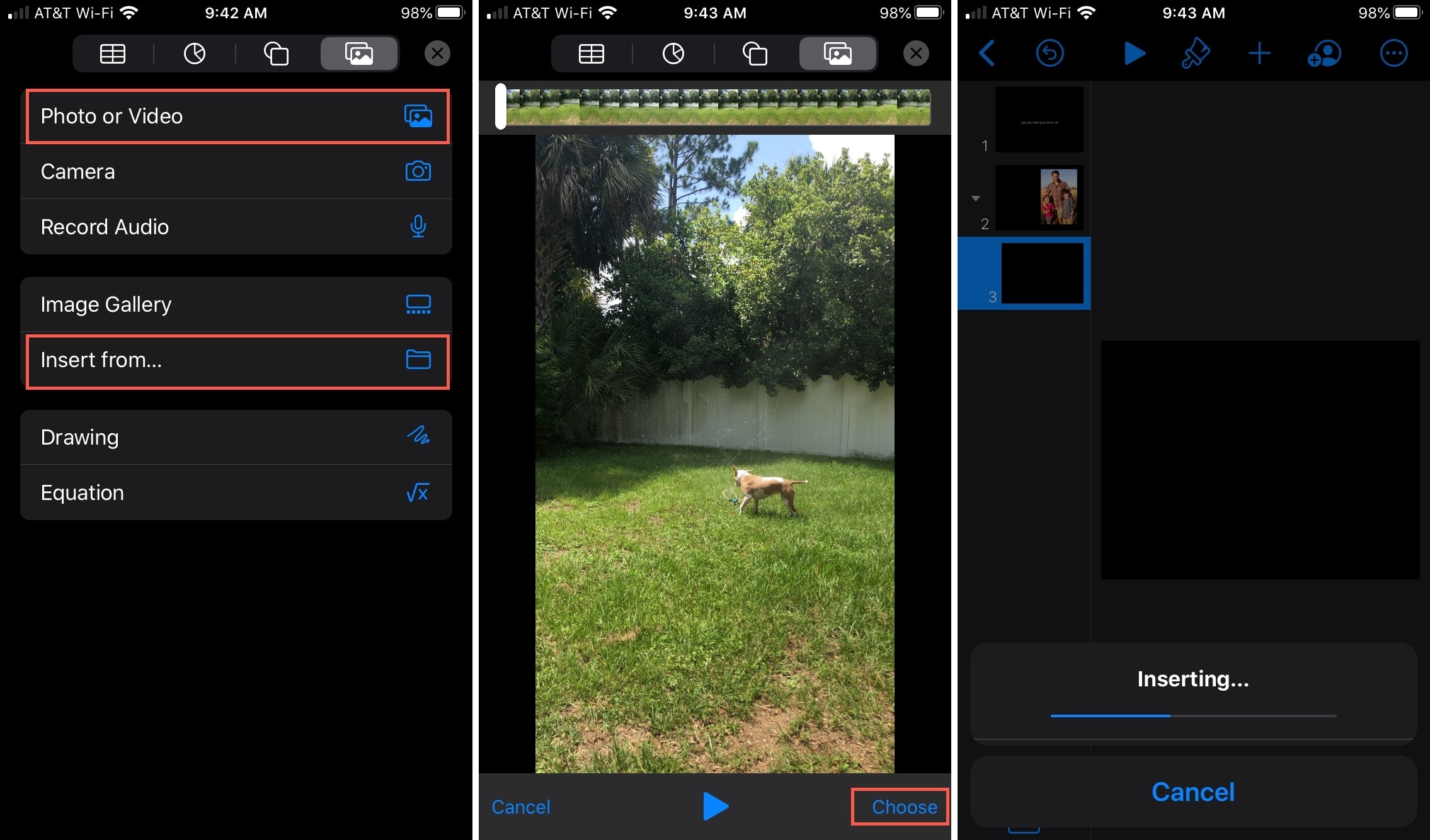 How to embed a video in Keynote on iPhone, iPad and Mac Mid Atlantic Consulting Blog