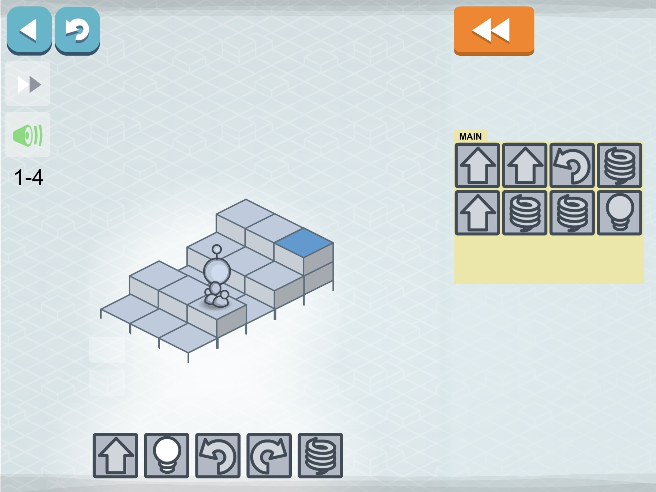 Lightbot Code Hour on iPad