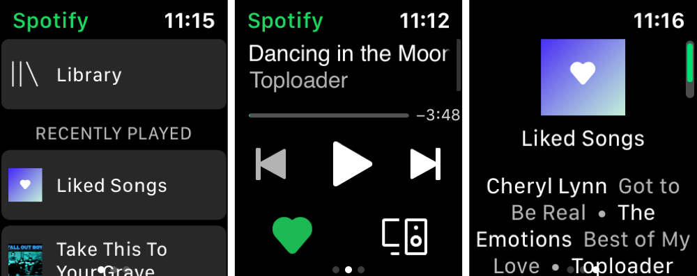 download spotify music to apple watch