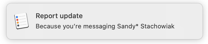 Reminders Notification Messages Mac