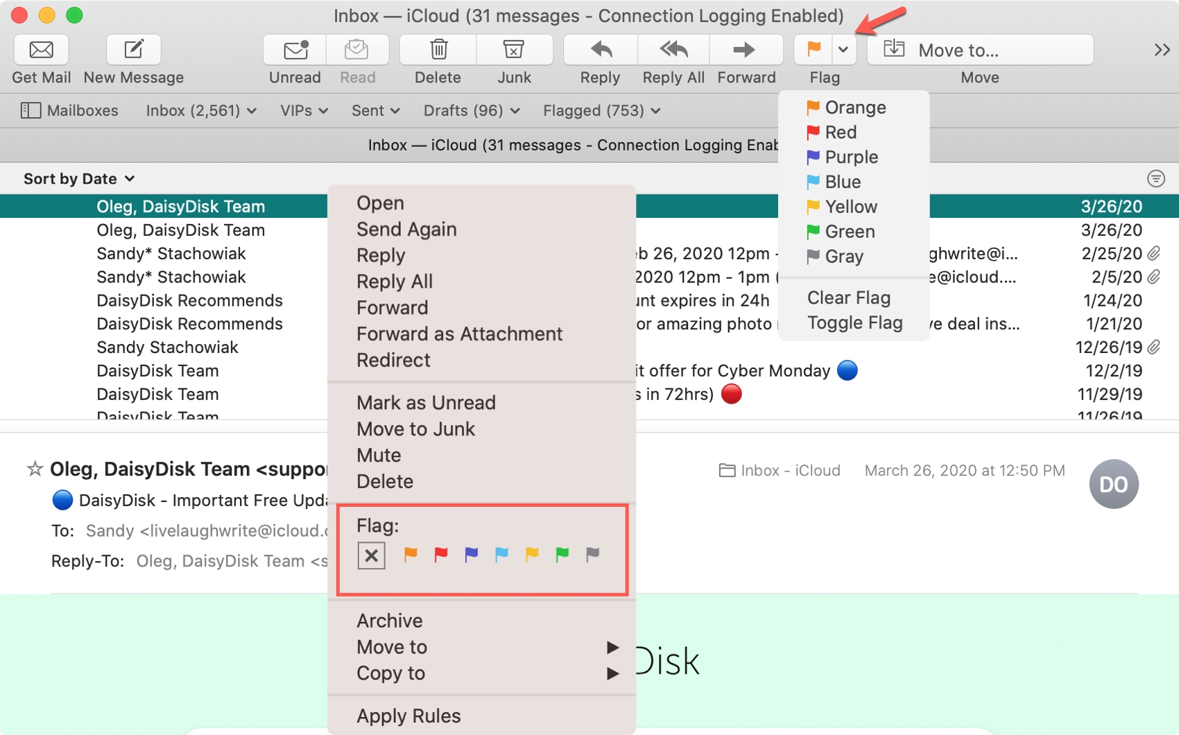 how-to-use-flags-to-organize-your-inbox-in-the-mail-app-mid-atlantic