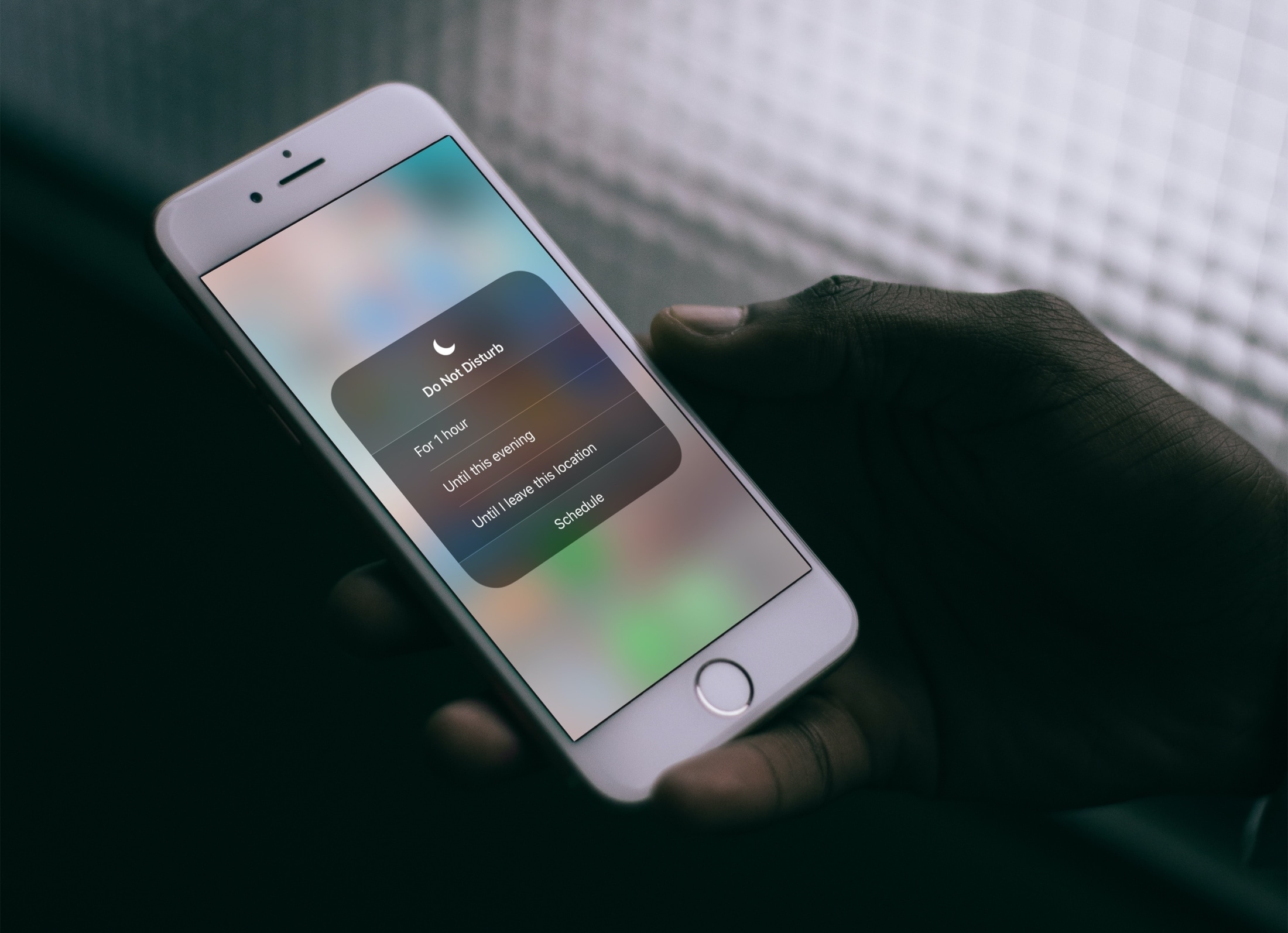 Do Not Disturb iPhone Options