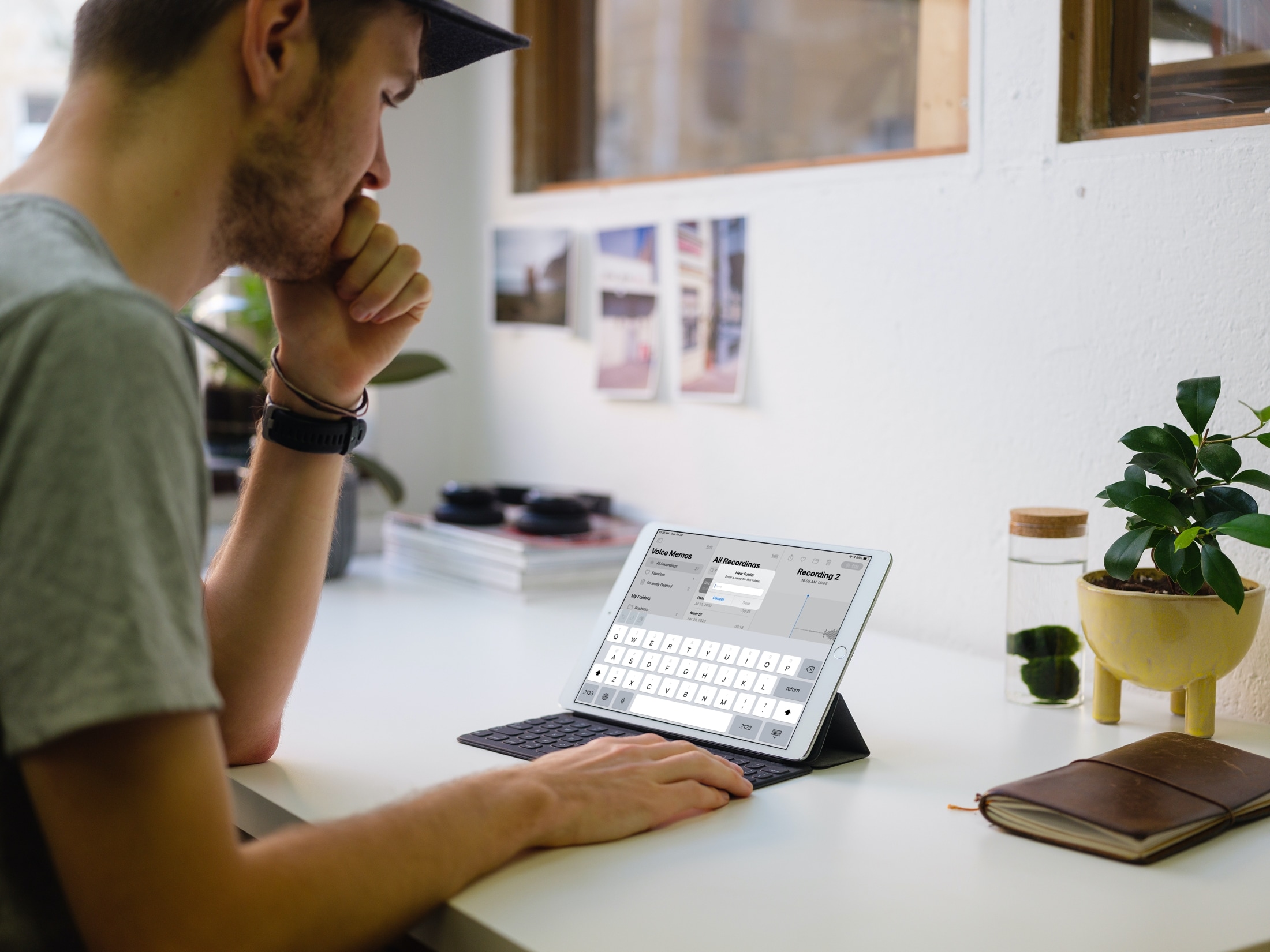Create Folders in Voice Memos iPad