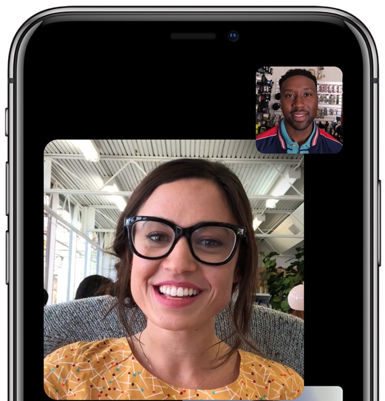 FaceTime eye contact correction hero image