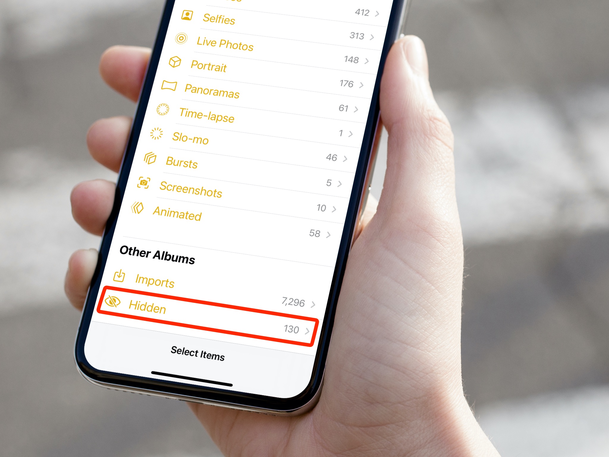 iOS 14 Photos: How to hide that Hidden album | Mid Atlantic Consulting Blog