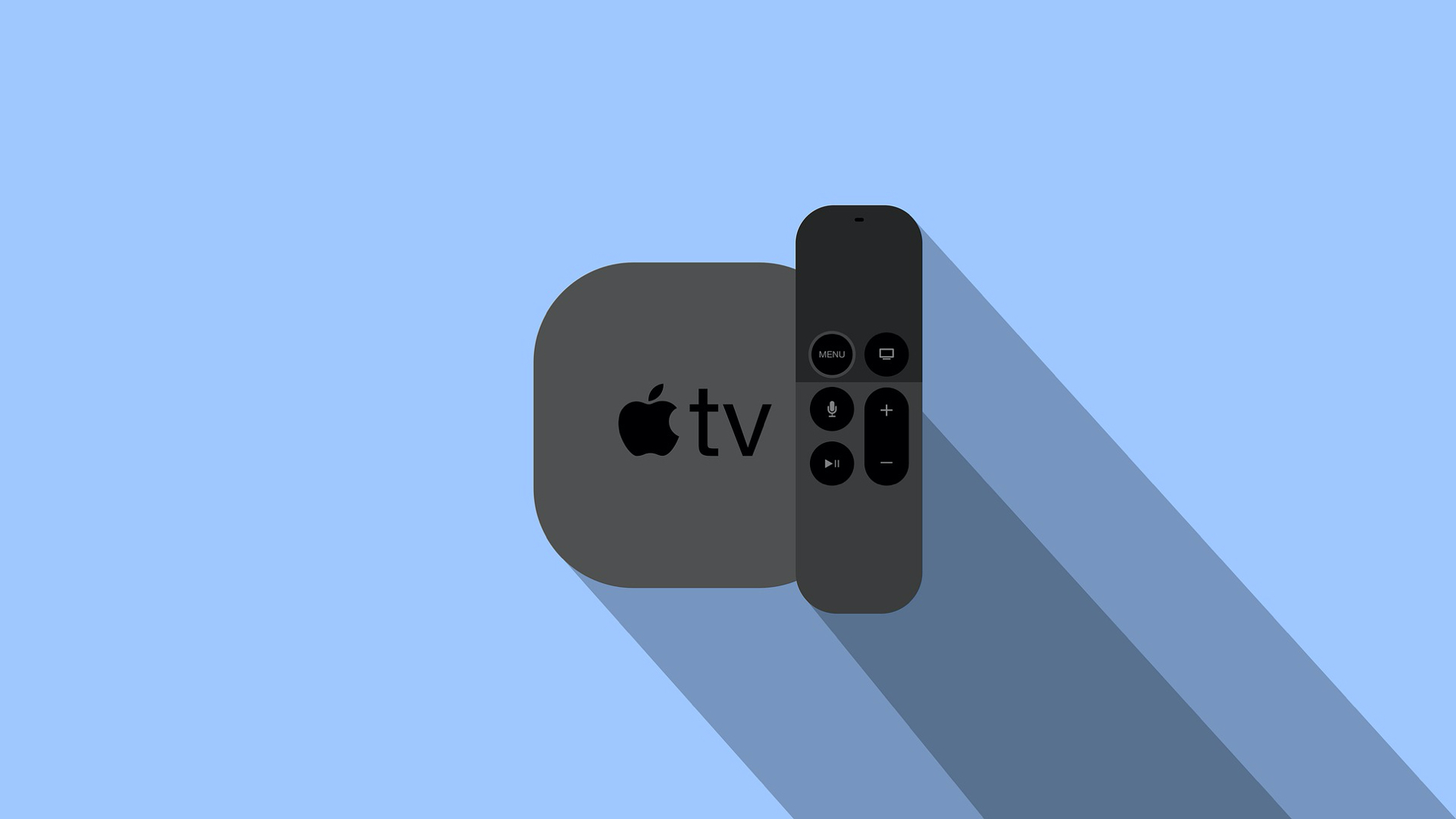 Apple TV and Siri Remote from Pixabay