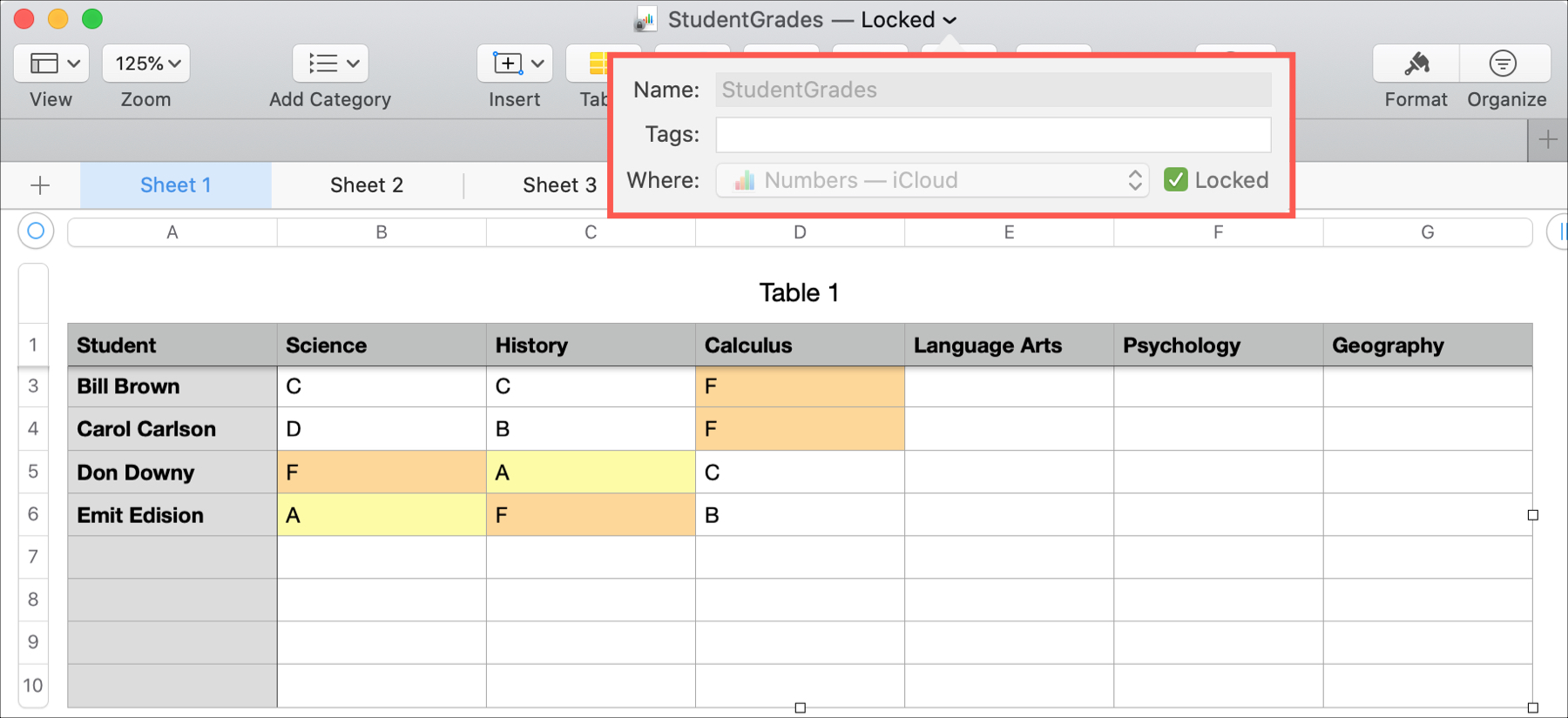 Numbers Mac Lock File