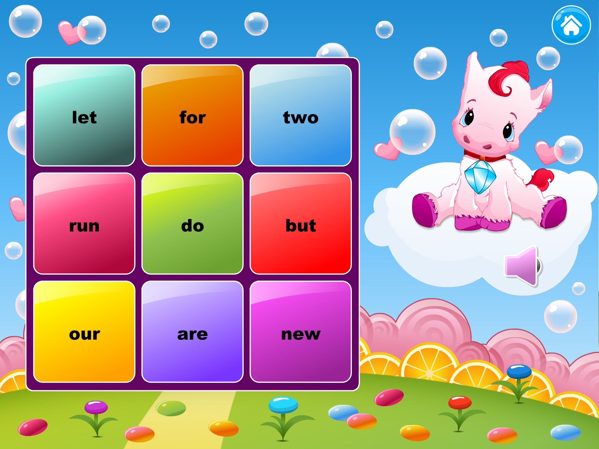 Sight Words and Phonics Reading Bingo iPad