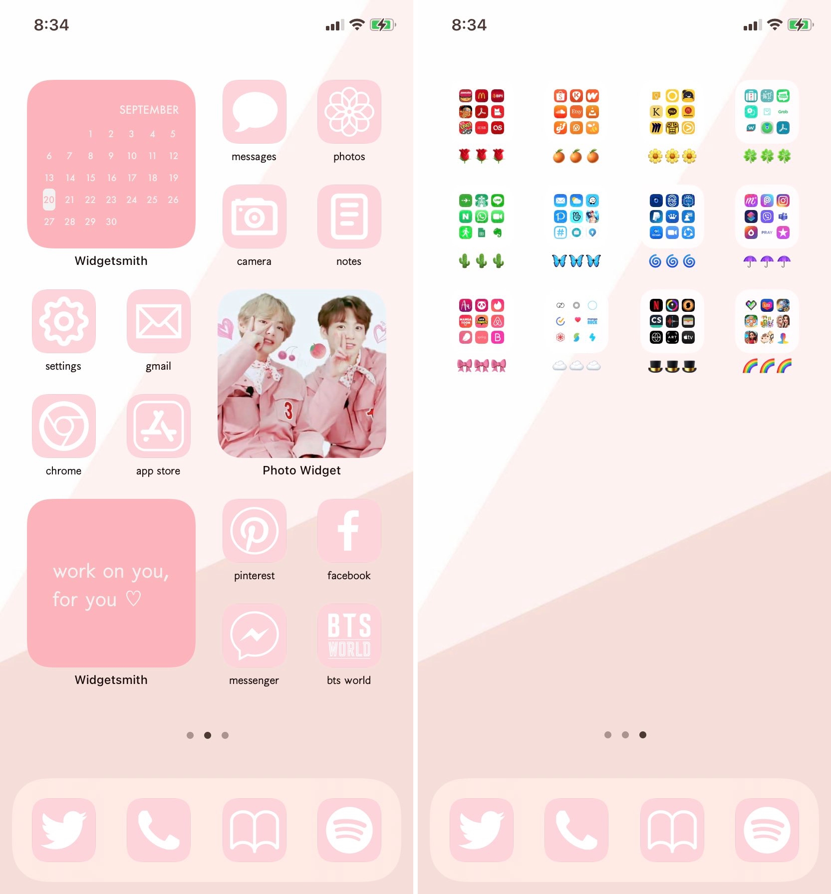 kvwithluv iOS 14 Home Screen