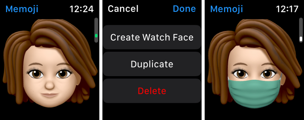 Duplicate a Memoji on Apple Watch