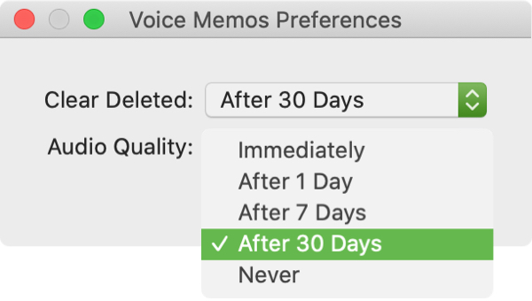 Clear Deleted Voice Memos on Mac