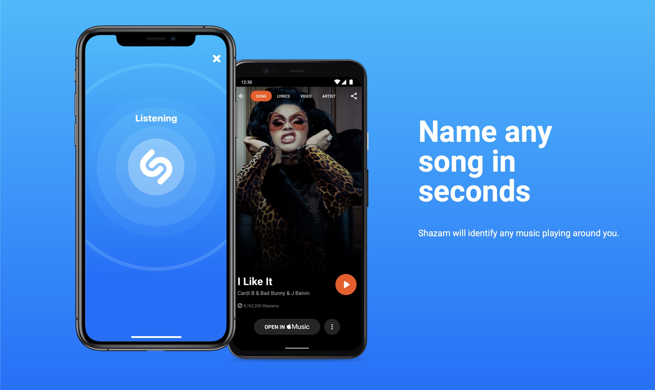 Shazam music recognition - teaser image