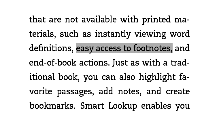 Highlighted Text on Kindle Paperwhite