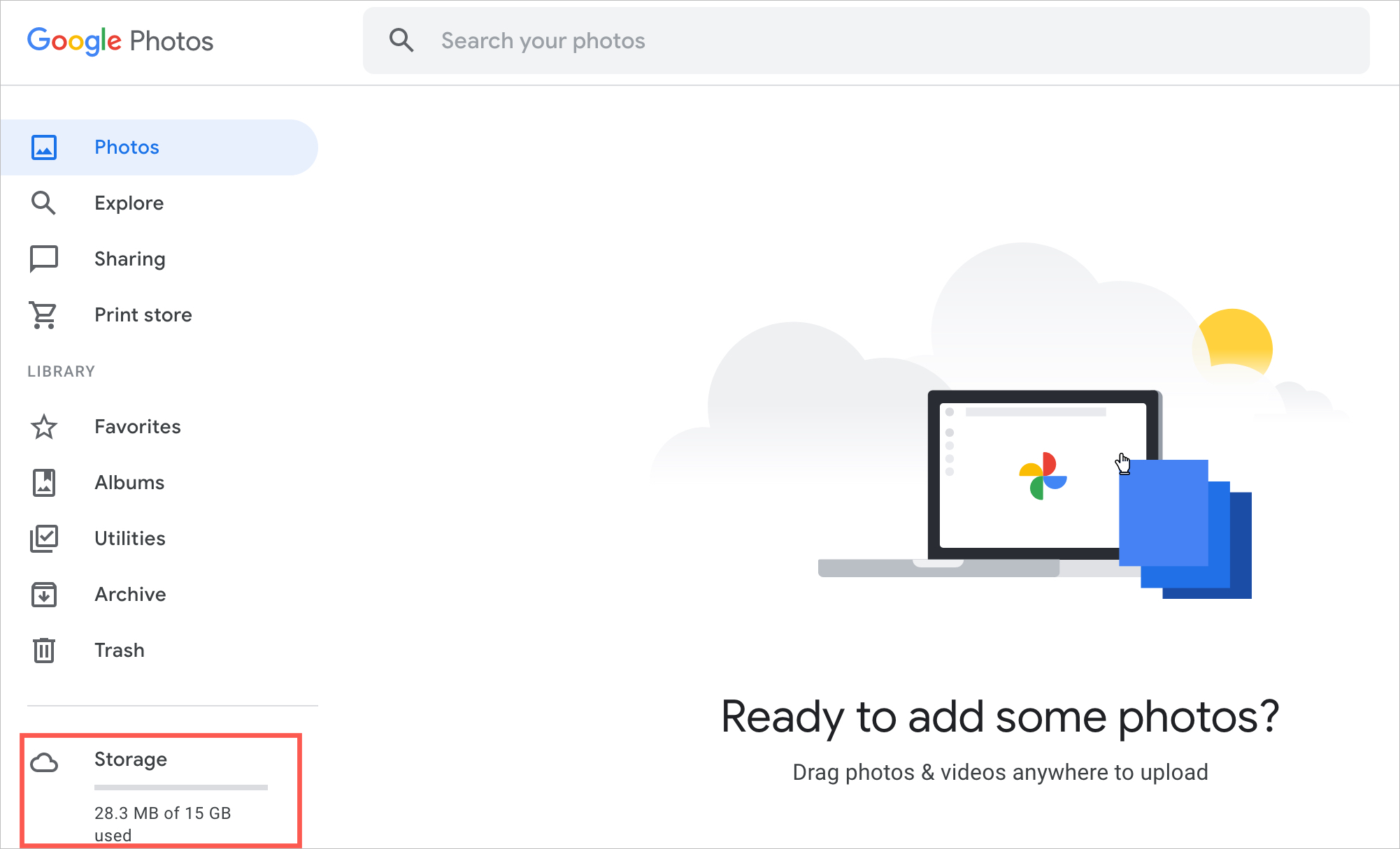 Google Photos Storage