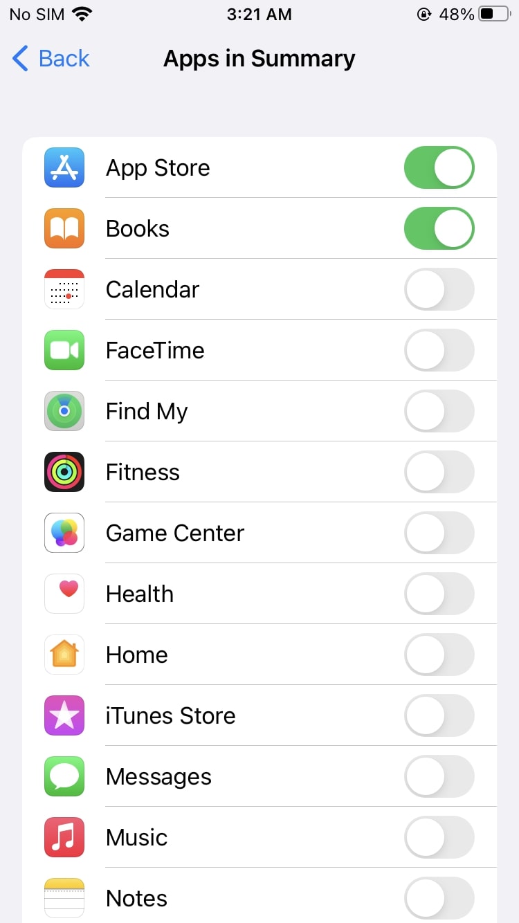 Apps in Summary