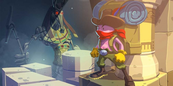 Rob Riches is a hand-crafted puzzle adventure game, available now for Android and iOS