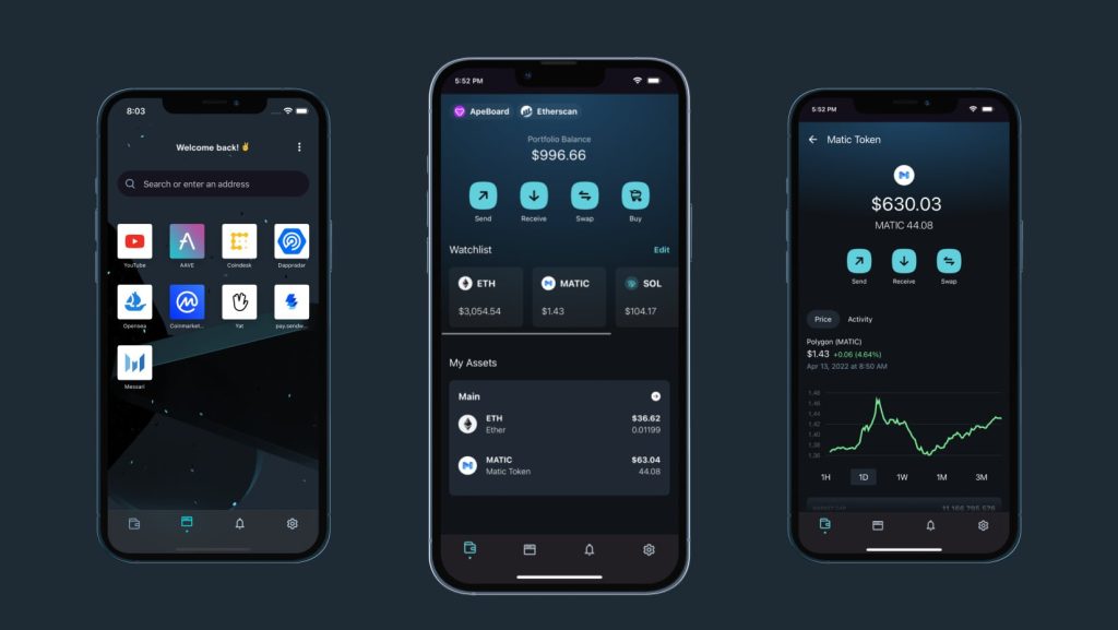 opera crypto wallet ios