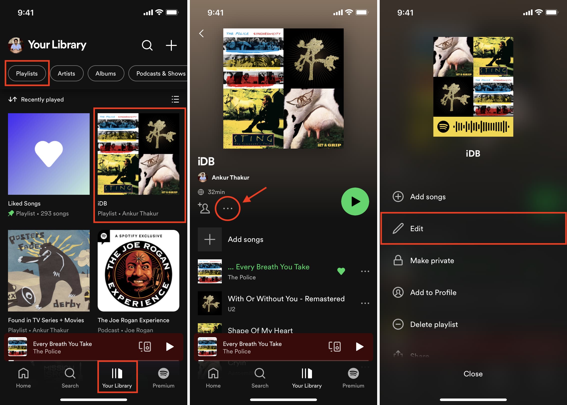 How To Edit Playlist Order On Spotify App