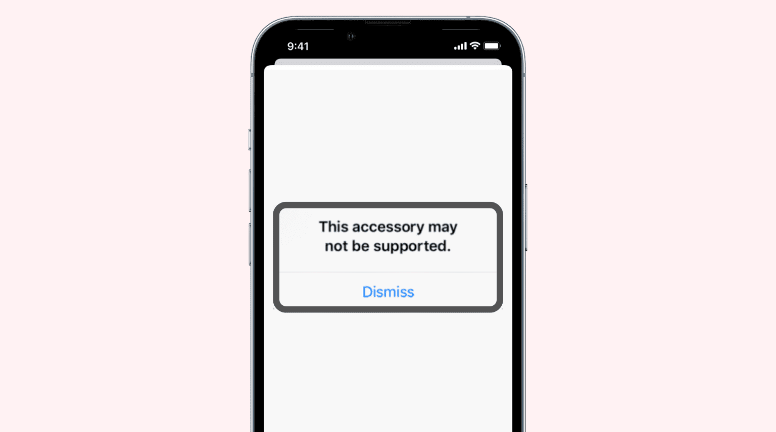 How to fix “This accessory may not be supported” on iPhone and iPad