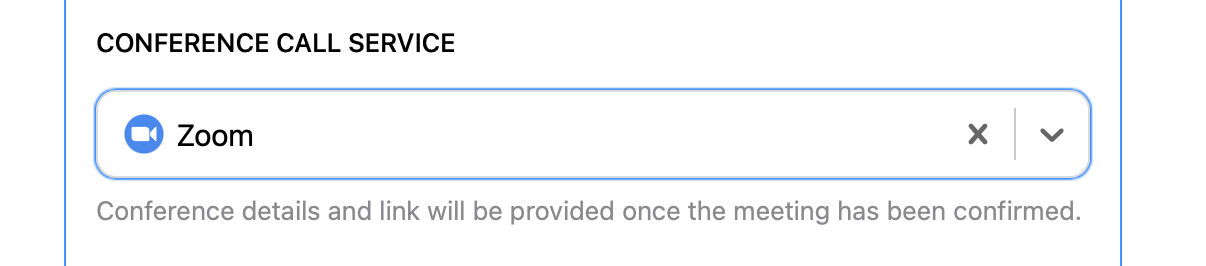 A Mac screenshot showcasing automatic conference calls for Fantastical's scheduling features in version 3.6.5