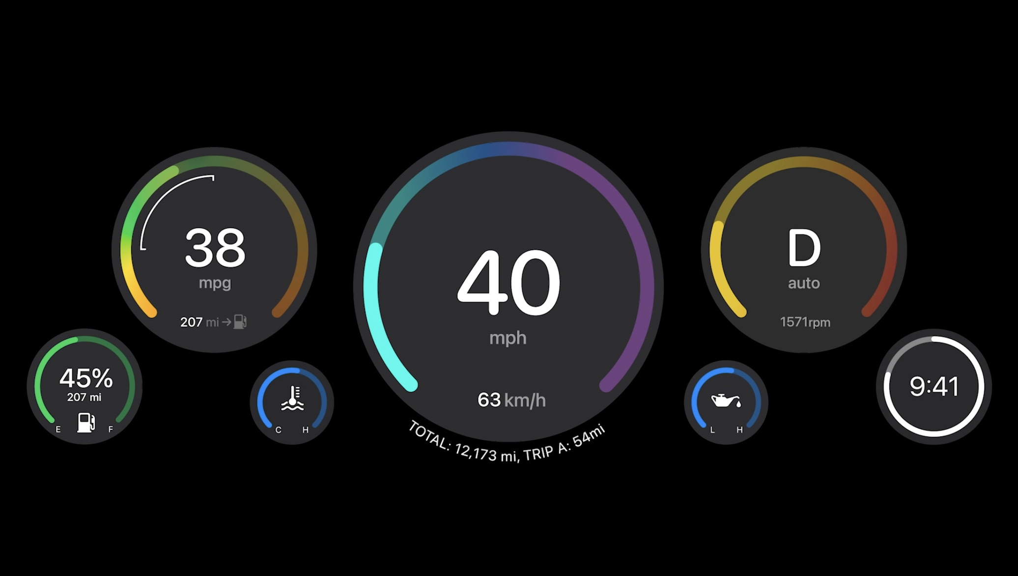 iOS 16 CarPlay widgets