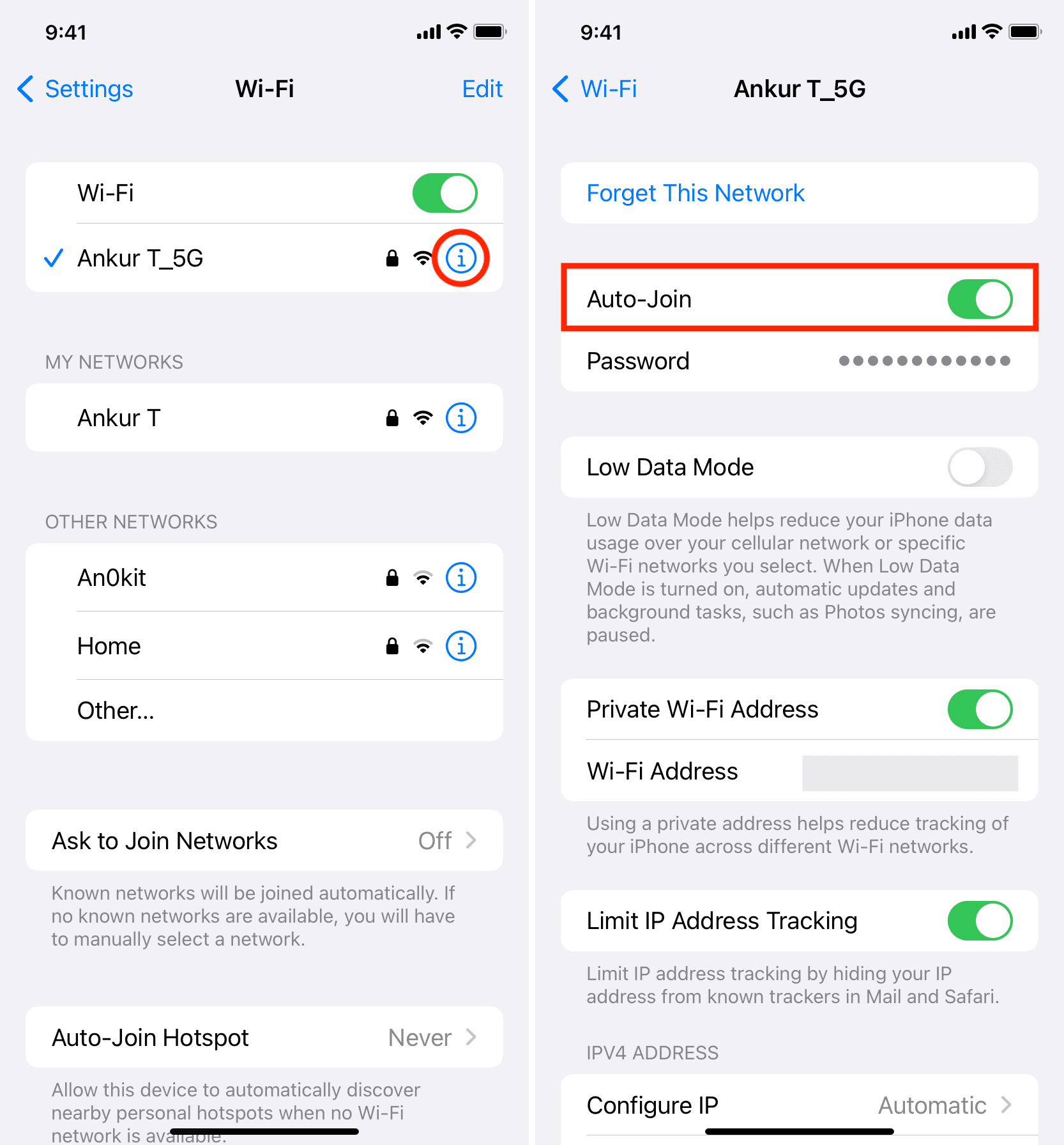 Enable Auto-Join for faster Wi-Fi on iPhone