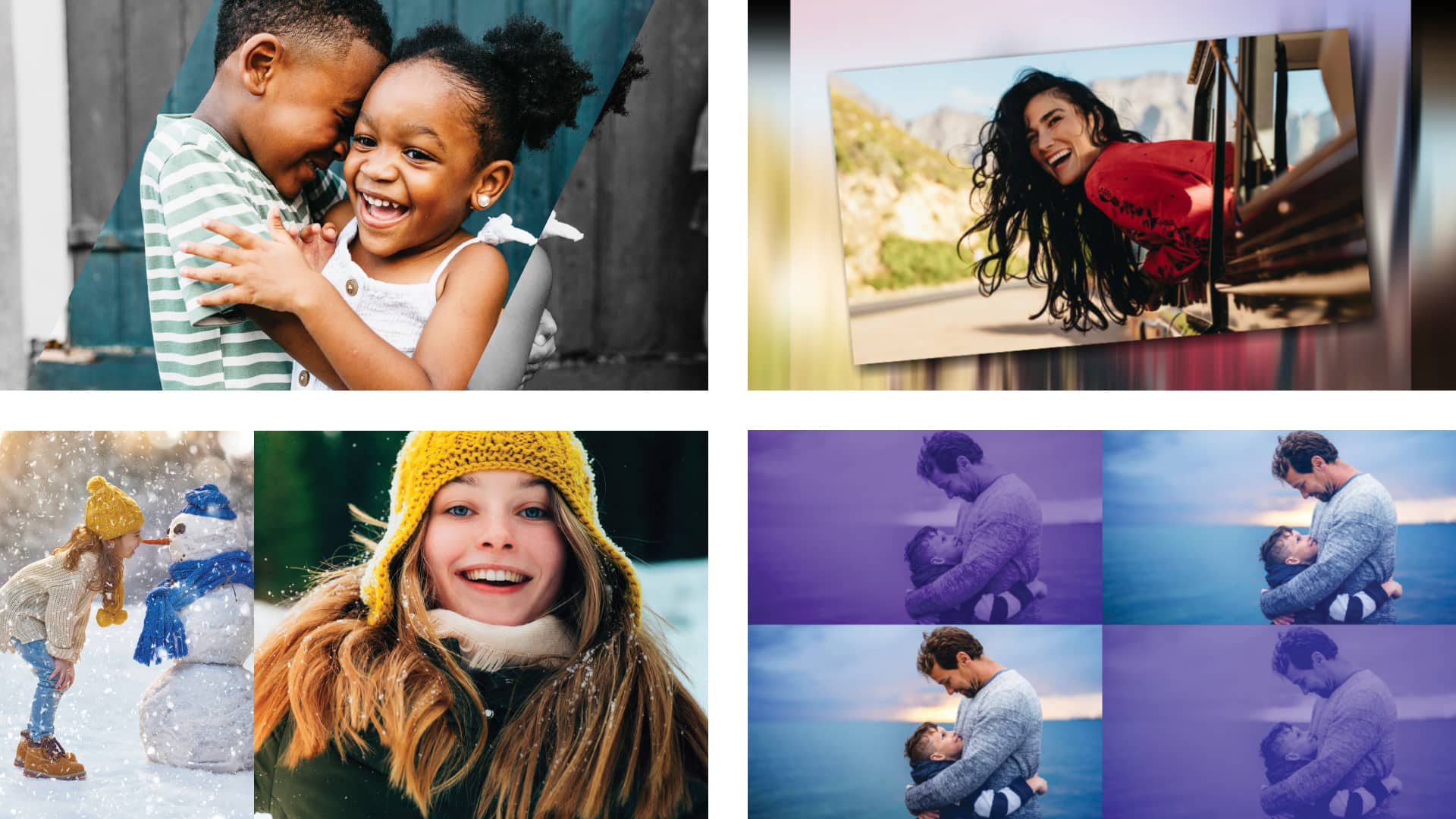 New slideshow styles in Adobe Premiere Elements 2023