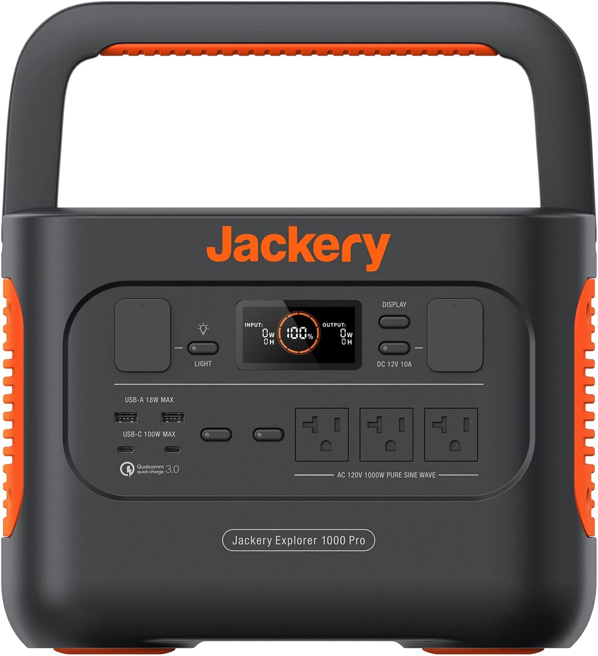Jackery explorer 1000 pro portable power station.