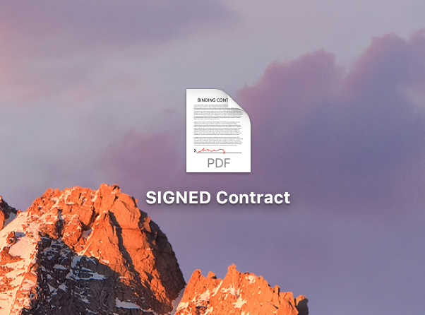 Signed PDF File