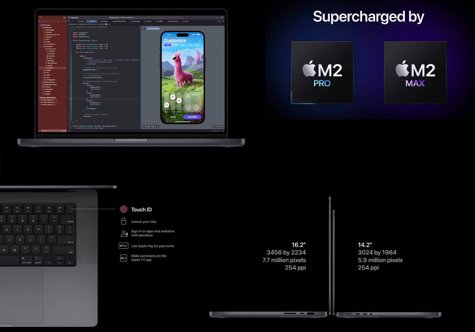 16-inch MacBook Pro M2 Pro chip.