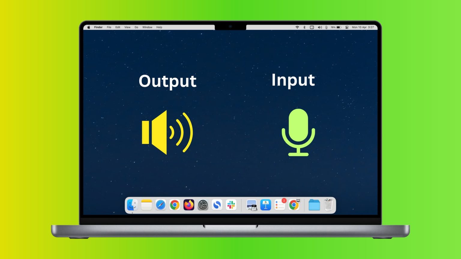 How to switch audio output and input sources on mac mid atlantic 