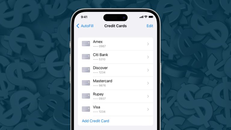 How to add or remove your credit card details from Safari on iPhone