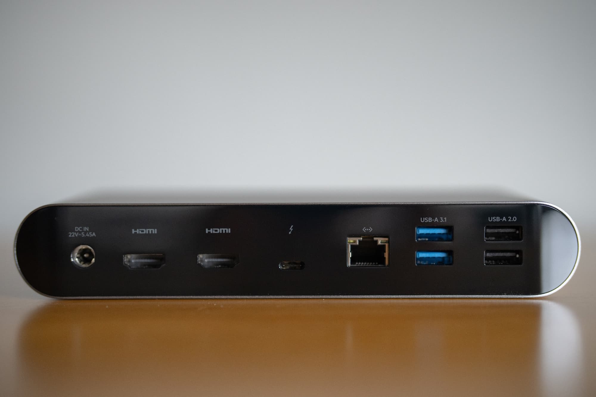 Belkin Thunderbolt 4 Dock rear.