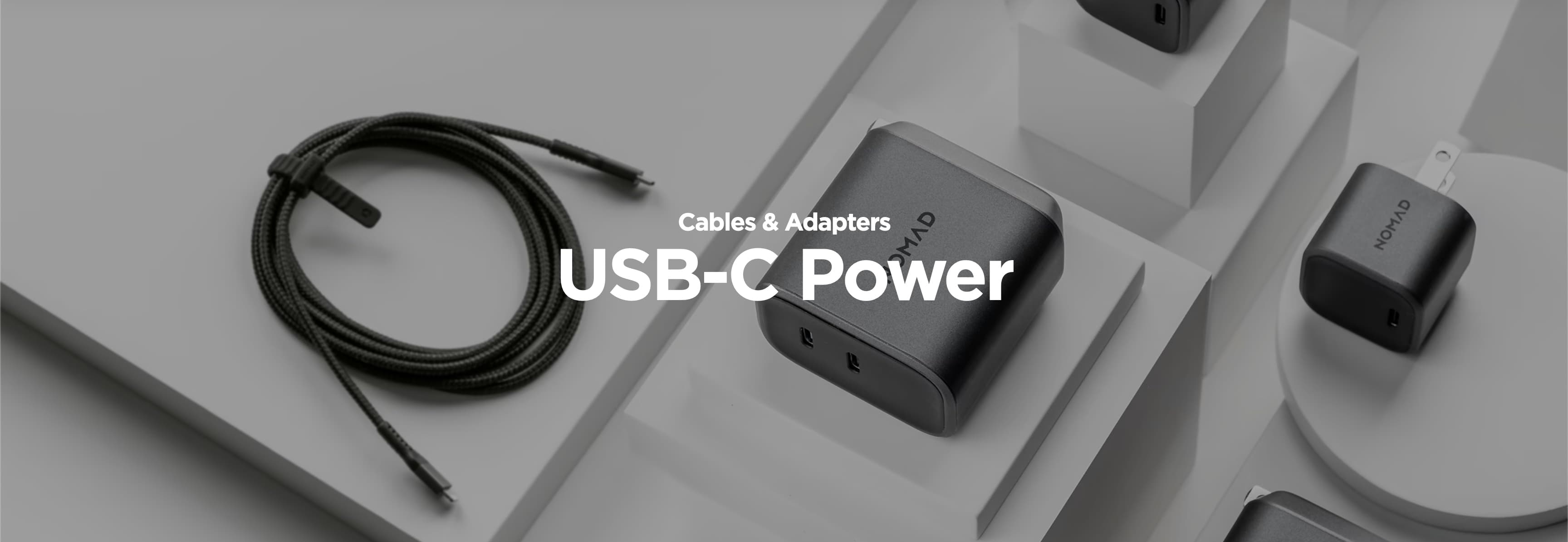 Nomad USB-C accessories.