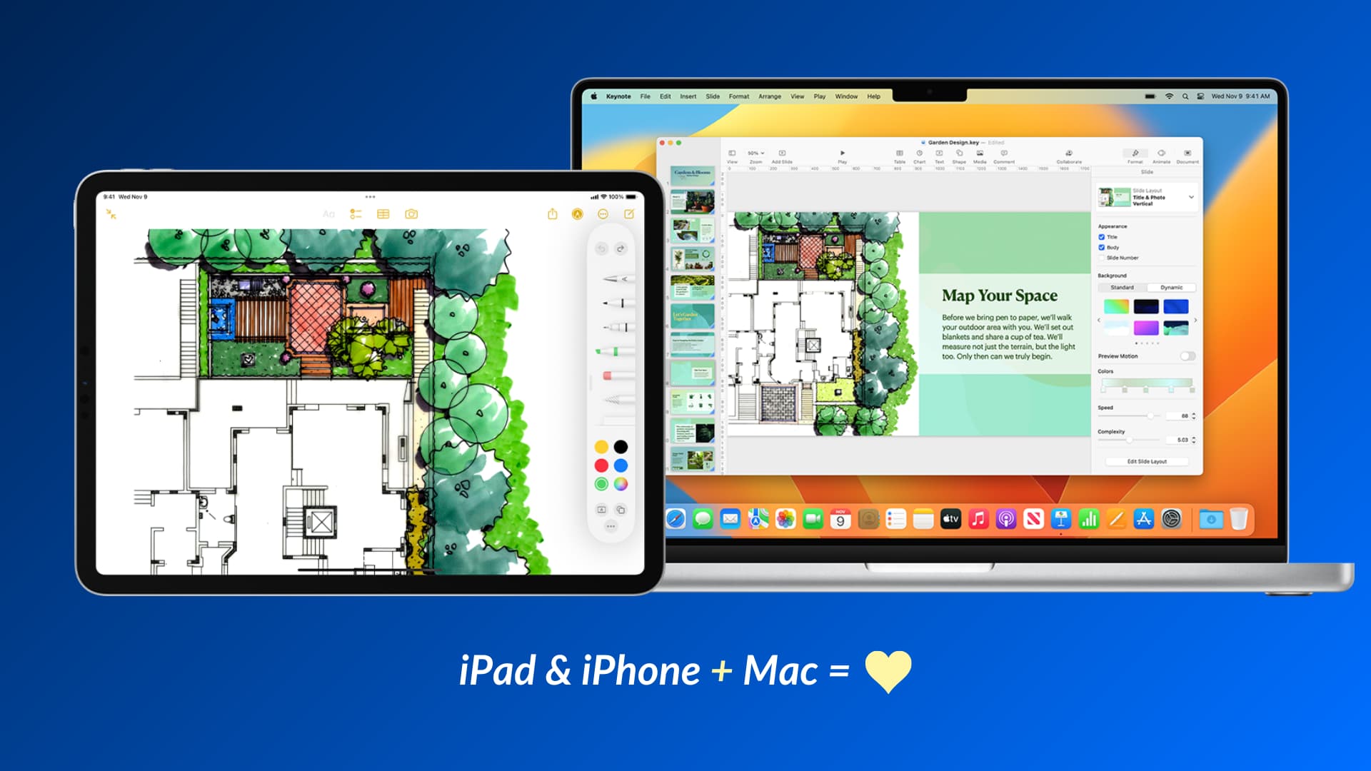 Using iPad and Mac together to do great things