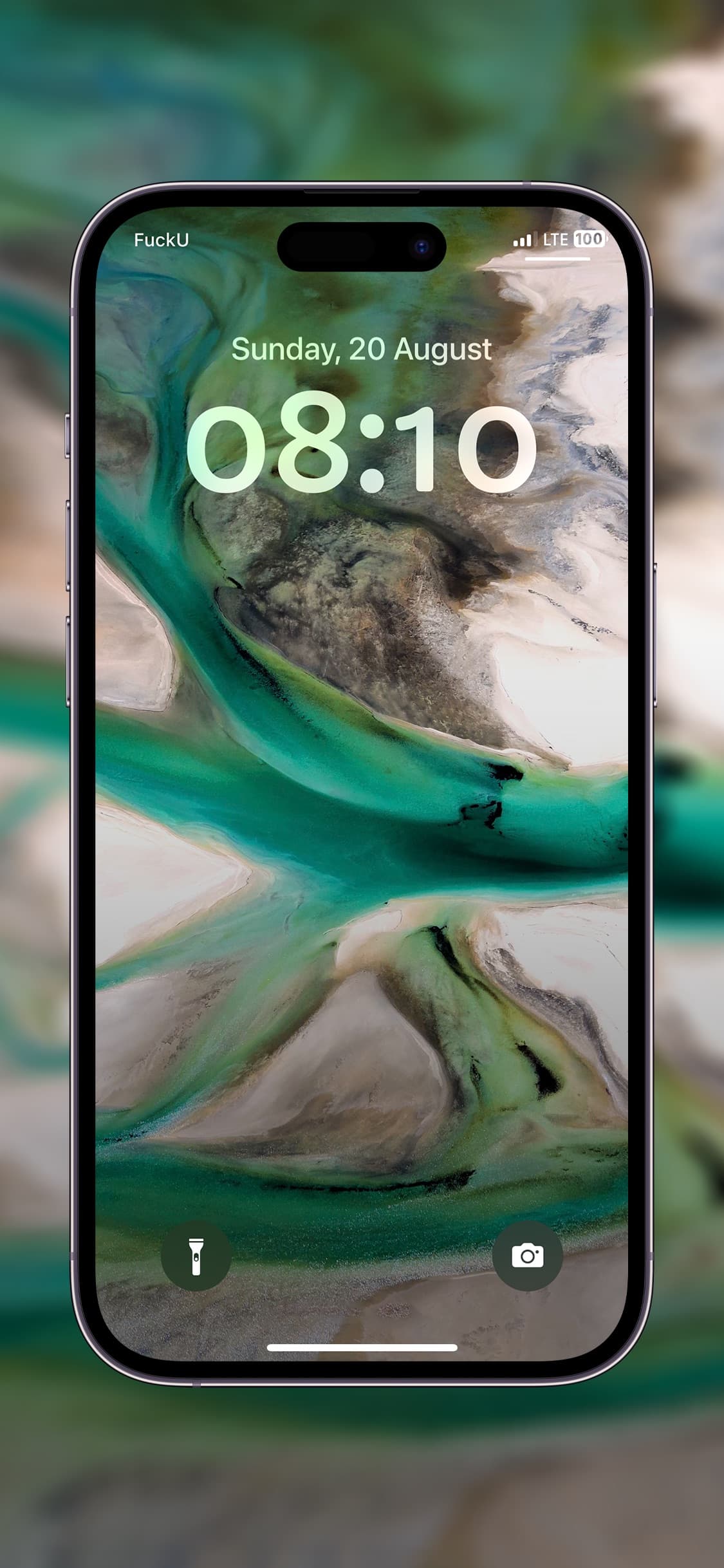 Galaxy Lock Screen font.