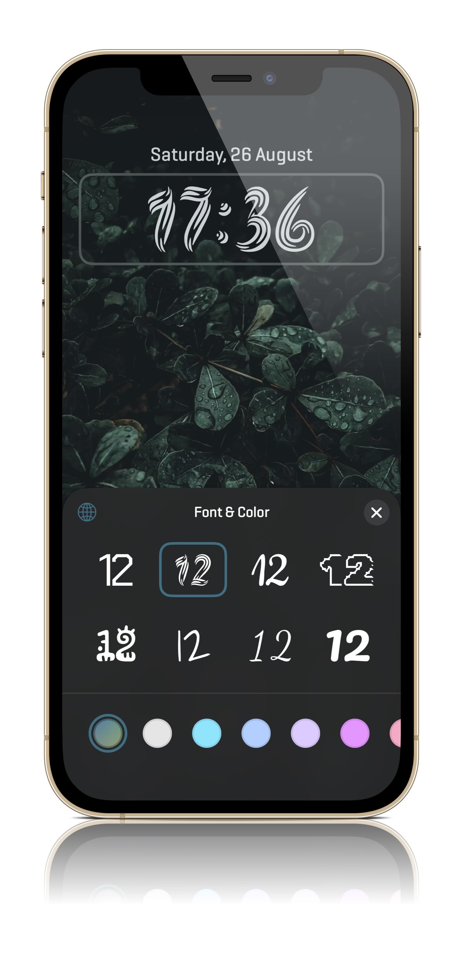 LS 16 LS Group 3 Lock Screen font.