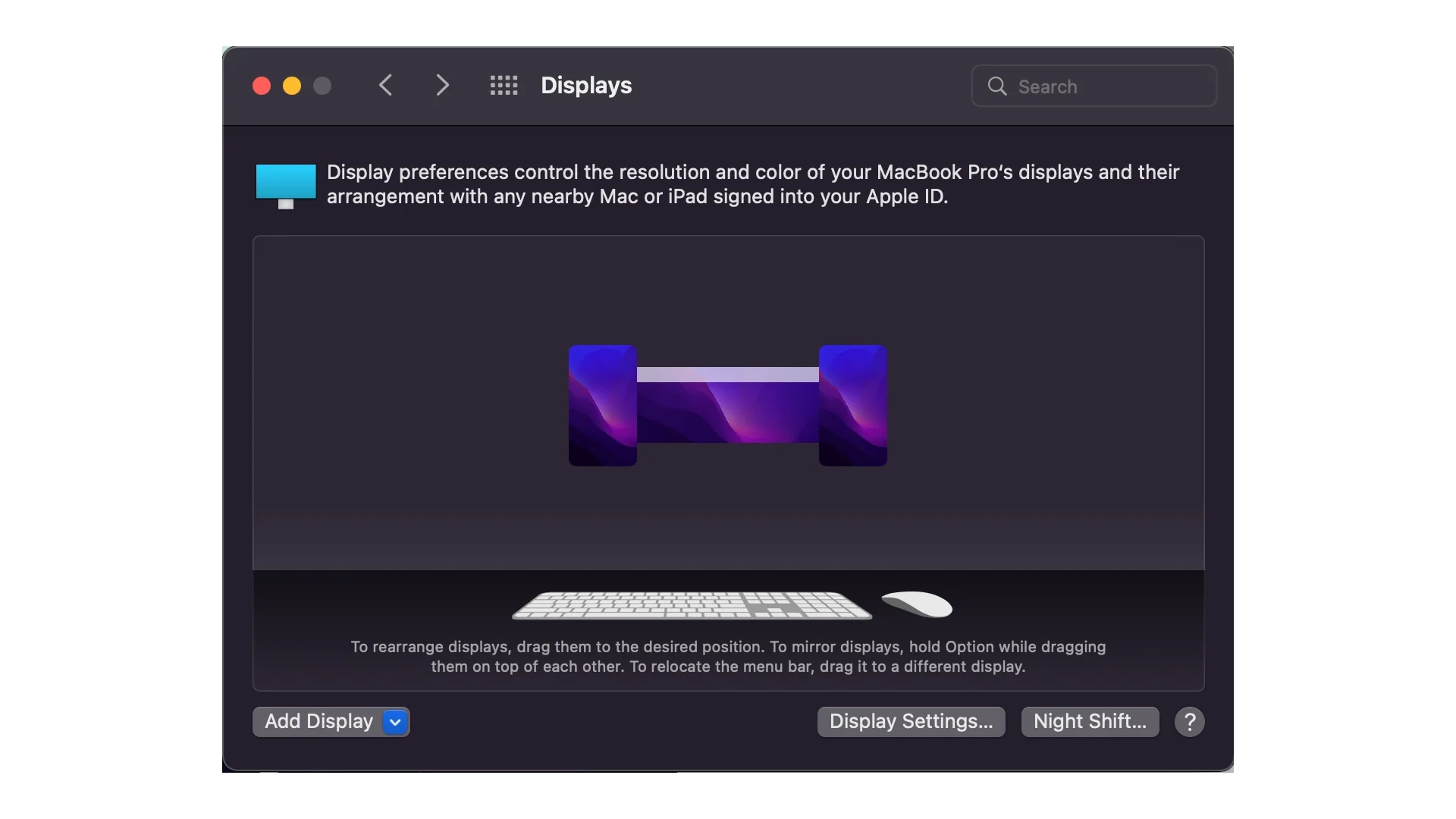 DisplayLink driver in System Preferences on macOS Big Sur