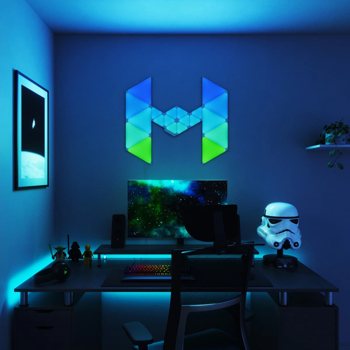 Nanoleaf Light fighter craft bundle.