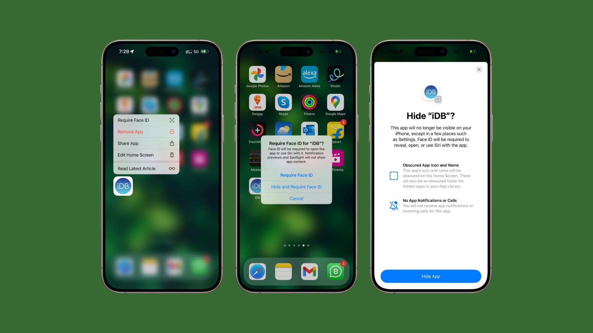 You can hide apps from the Home Screen in iOS 18.