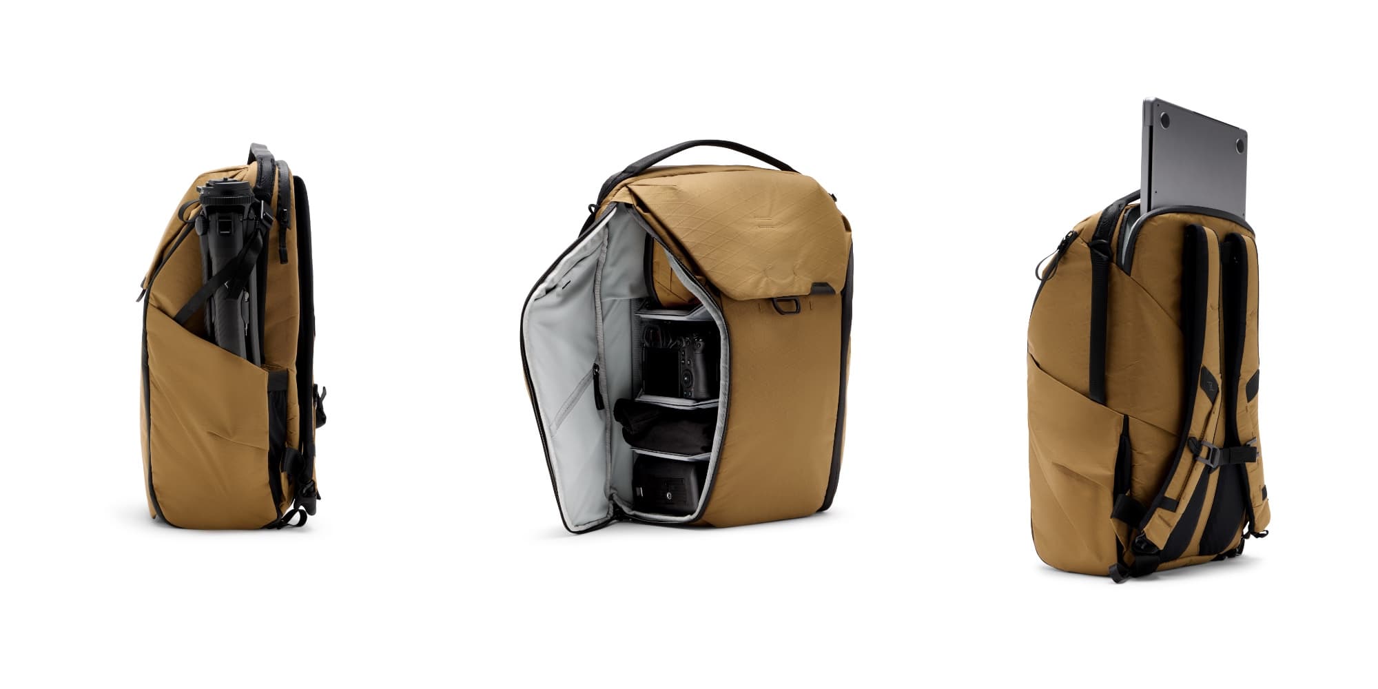 Peak Design Everyday Backpack in Coyote.