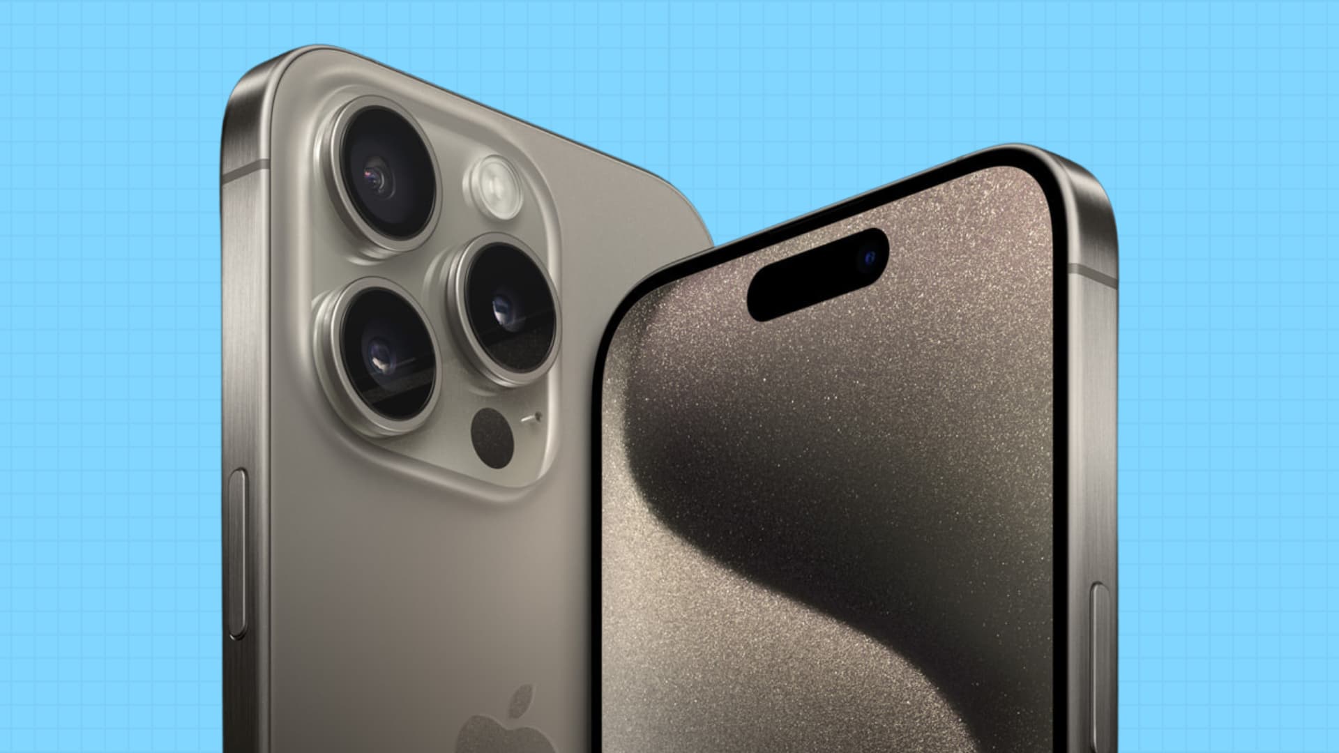 Image showing both the iPhone front and back set of cameras