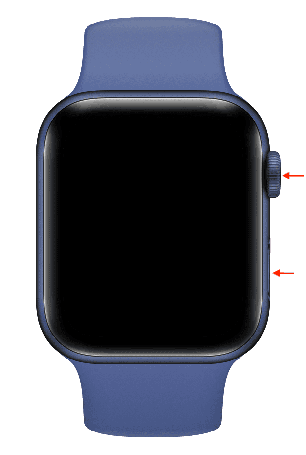 Force restart Apple Watch