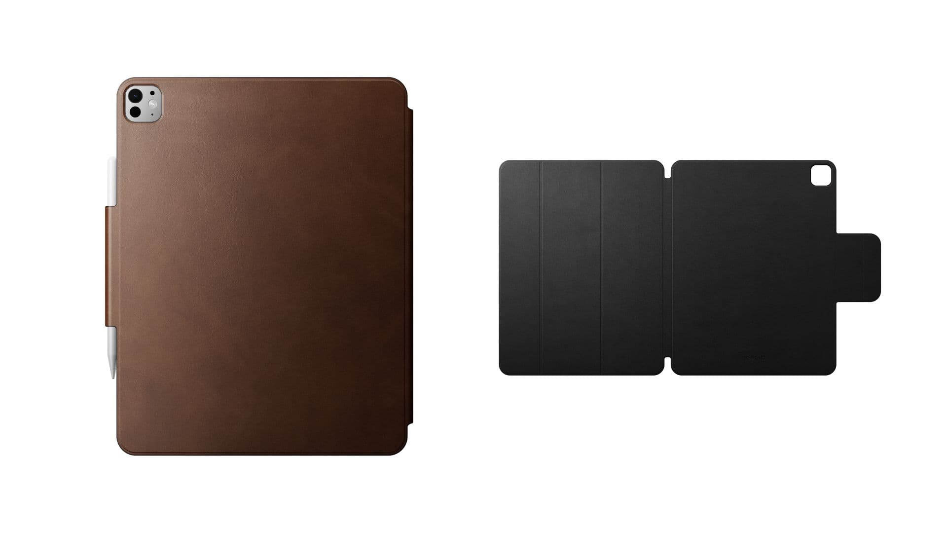 Interior of Nomad Leather Folio for iPad Pro.