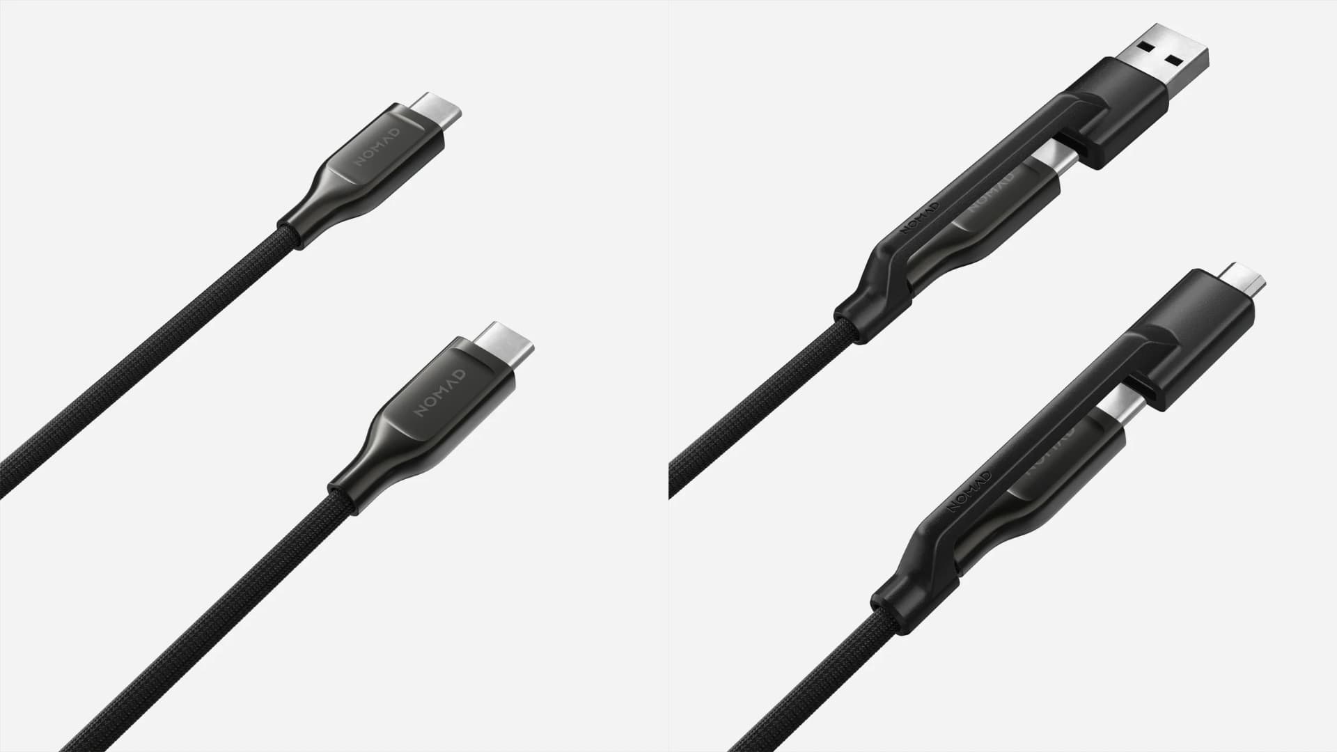 Nomad USB-C vs Universal Cable tips.