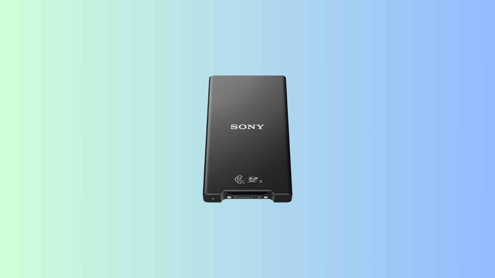 Sony SD Card and CFExpress Type A card reader.