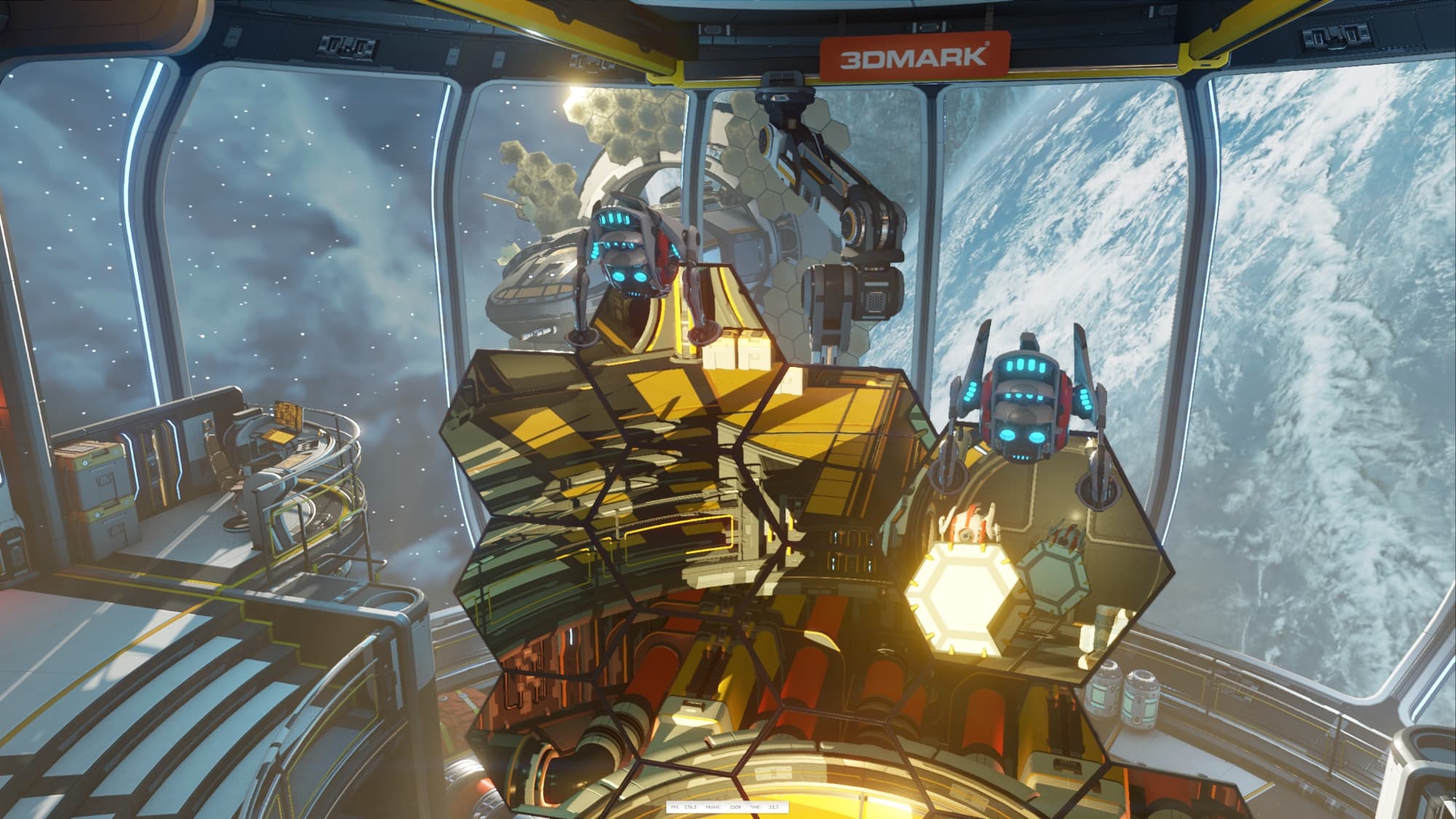 The 3DMark Solar Bay benchmark test.