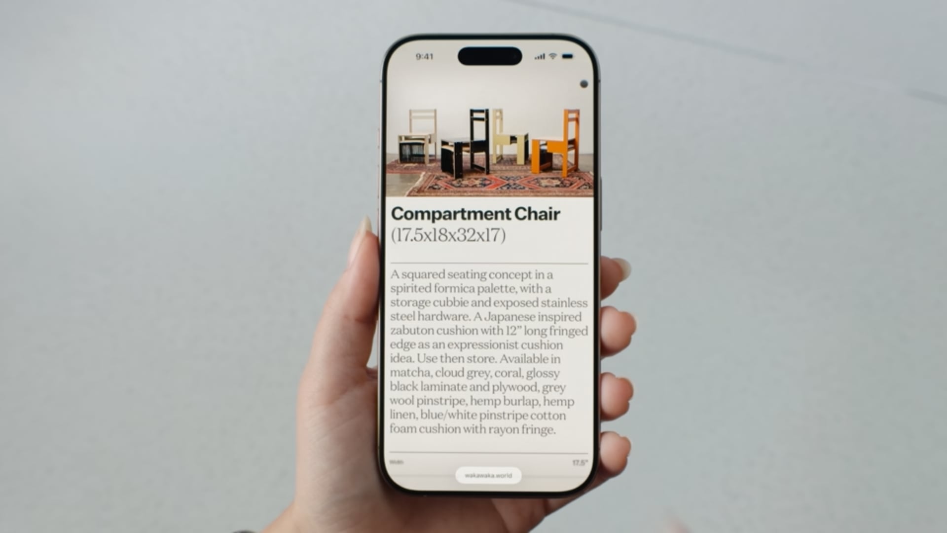 iPhone showcasing Safari's edge-to-edge design on iOS 25.