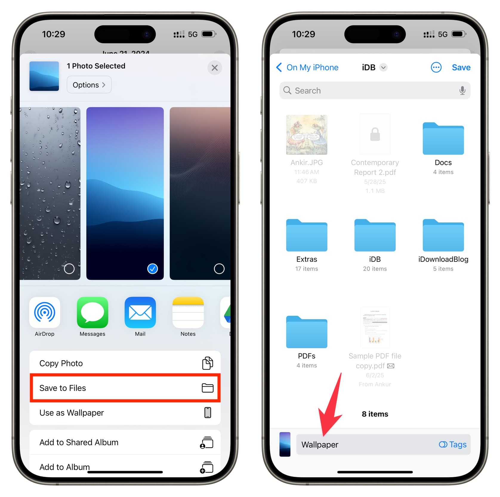 Changing filename of a photo on iPhone