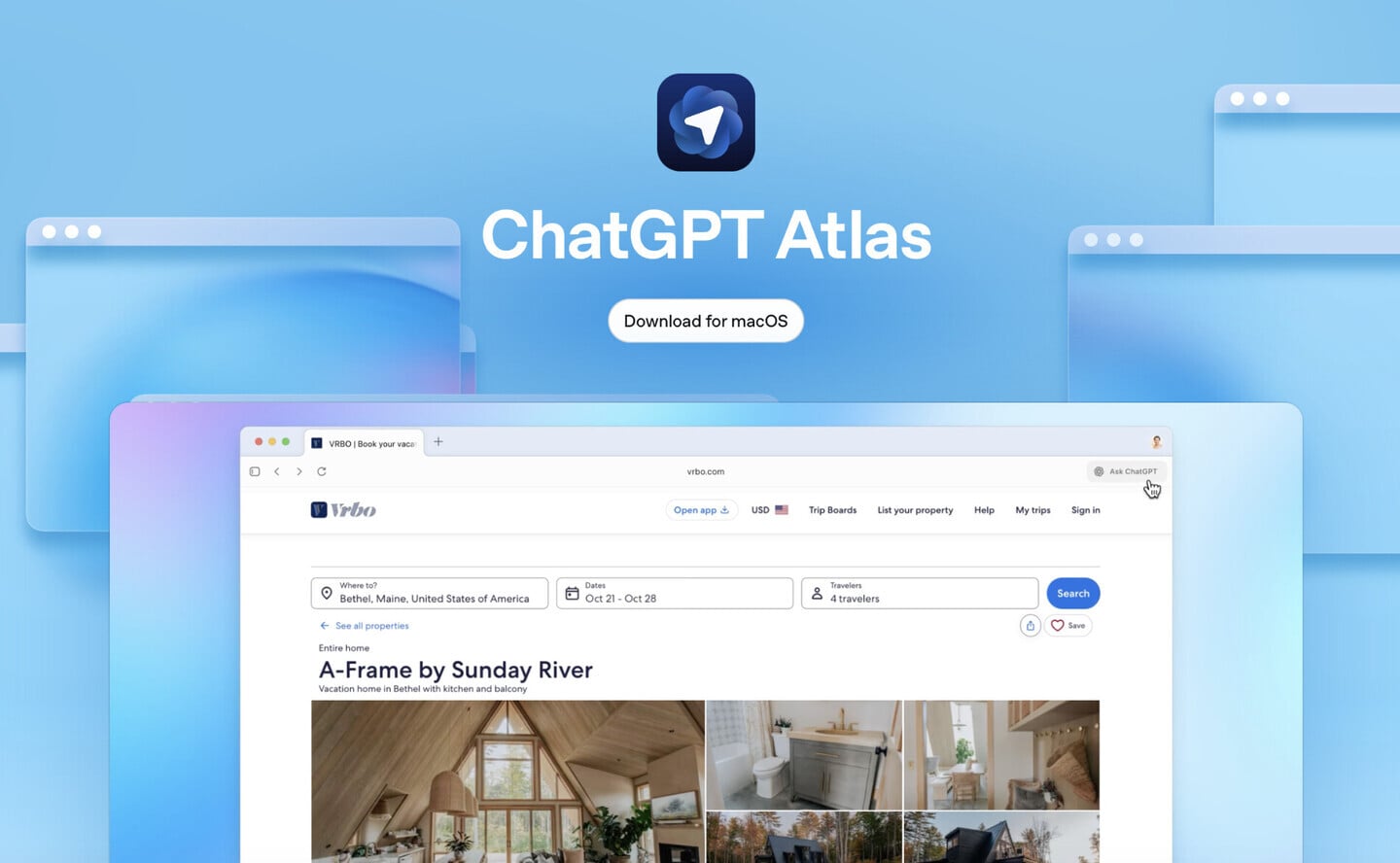ChatGPT Atlas Is a Mac-Only Browser from OpenAI ChatGPT Atlas Is a Mac-Only Browser from OpenAI
